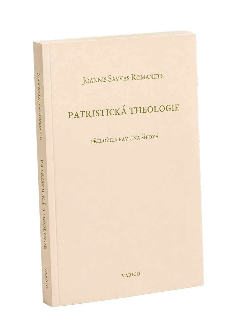 Paperback mockup knihy Patristická theologie