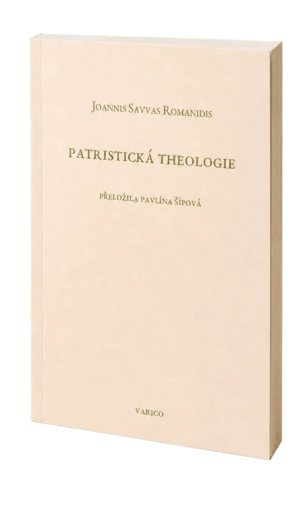 Realistický mockup knihy Patristická theologie